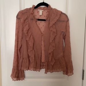 Pink H&M blouse